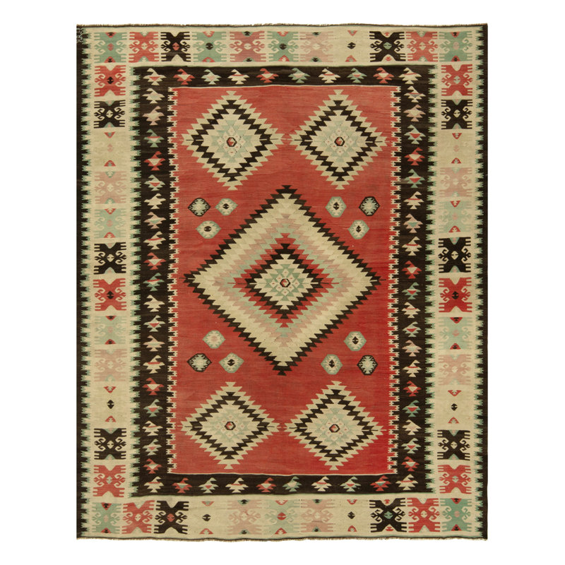 Tribal One-of-a-Kind 7'7" X 9'2" Hand Knotted Area Rug