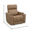 Fauteuil inclinable en cuir Heartland Naples Naples