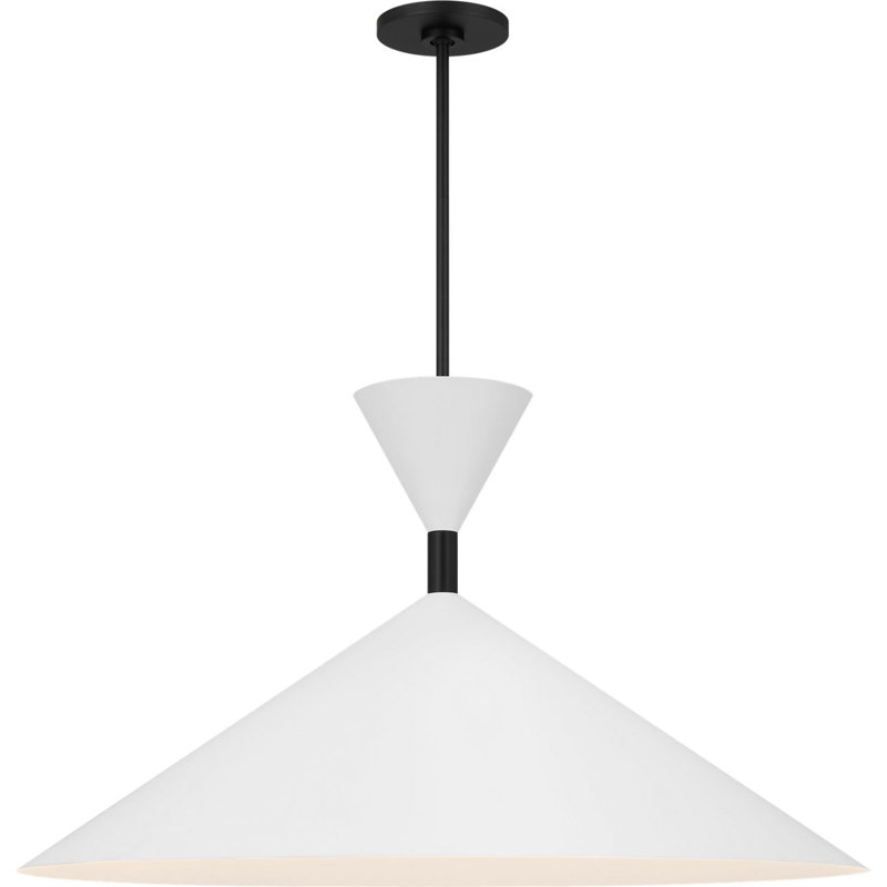 Luminaire suspendu Bodhi, Nuit noire, H 17,25 po x l 30 po x P 30 po