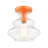 Vilas Glass Semi Flush Mount-895313788
