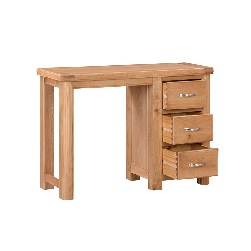 Comfrey Dressing Table with Mirror, Natural/Beige