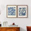 Vintage Floral LVI - Impression Giclée sur cadre - ensemble de 2-1376229746-1376229750