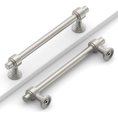 10 Pack Cabinet Pulls - Heavy Duty Kitchen Cabinet Handles, Rust-Proof Metal Drawer Pulls With Screws For Cupboard, Dresser, Wardrobe
