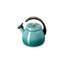 Le Creuset Enamel-On-Steel Cloche Kettle With Gold Knob, 2.2 Qt.- Bleu Riviera