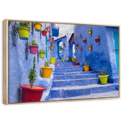 Moroccan Blue Street