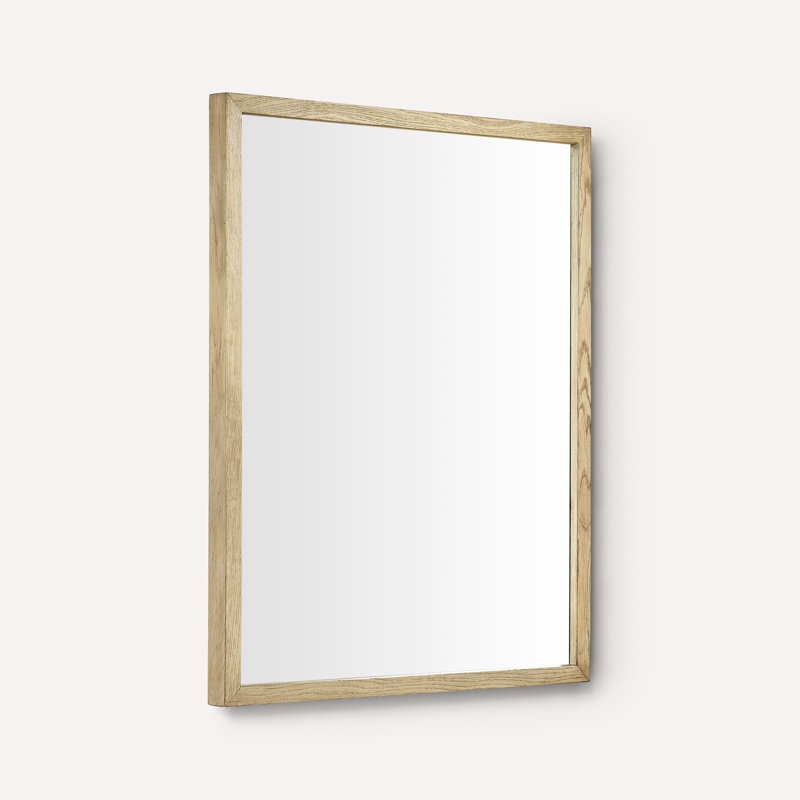 Traditional Accent Mirror, Rustic, 40" x 24"