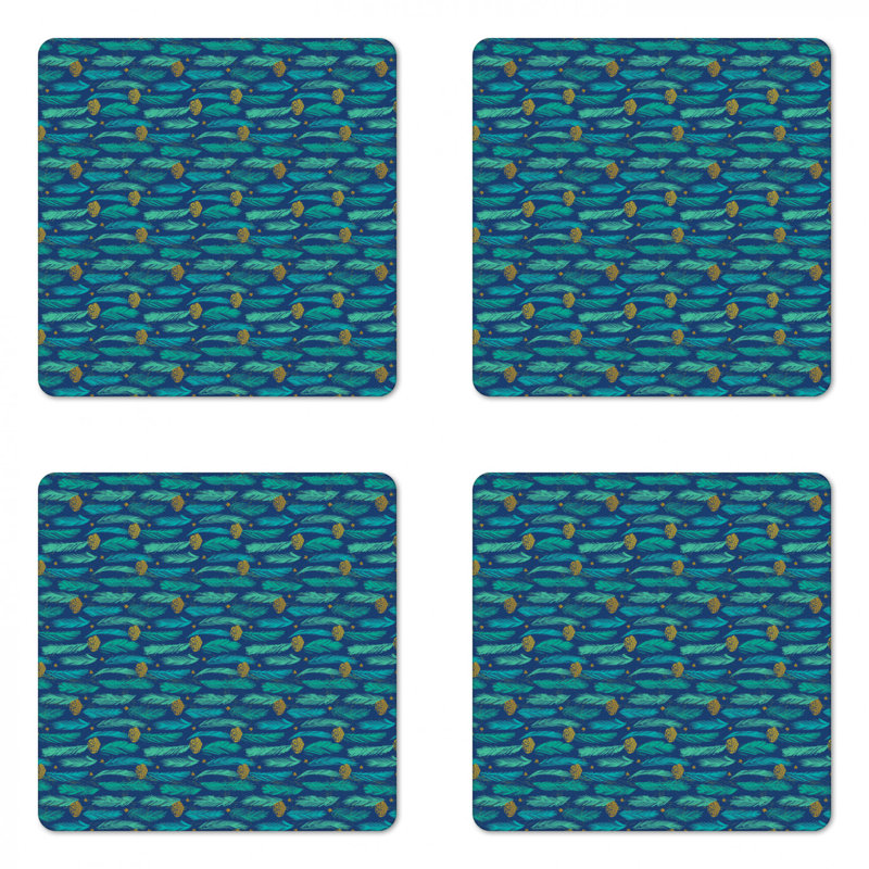 Sous-verre à cônes de pin