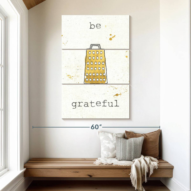 Tergel Cuisine Cuties Be Grateful, H 50 po x l 32 po