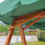 3 Person Pine Porch Swing with Canopy