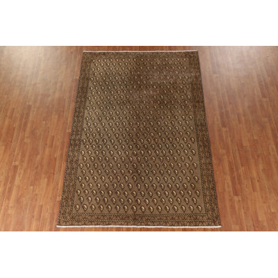 Tapis traditionnel brun All-Over 6 x 10