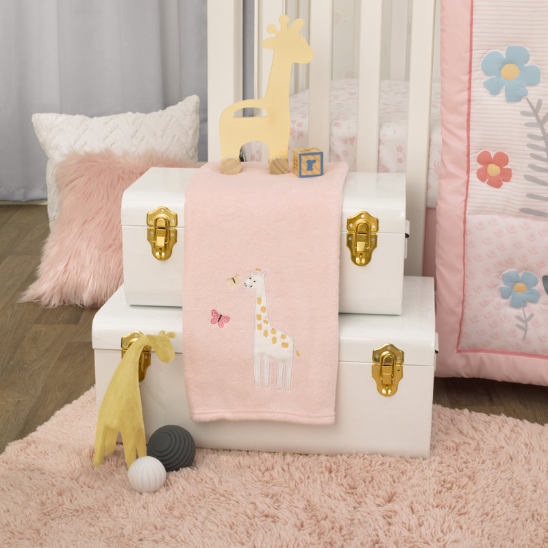 Couverture pour bébé girafes