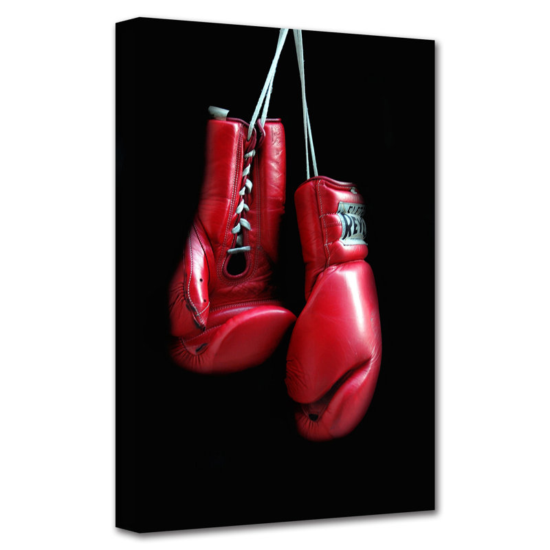 " Red Gloves " by Dan Holm, 48" H x 32" W