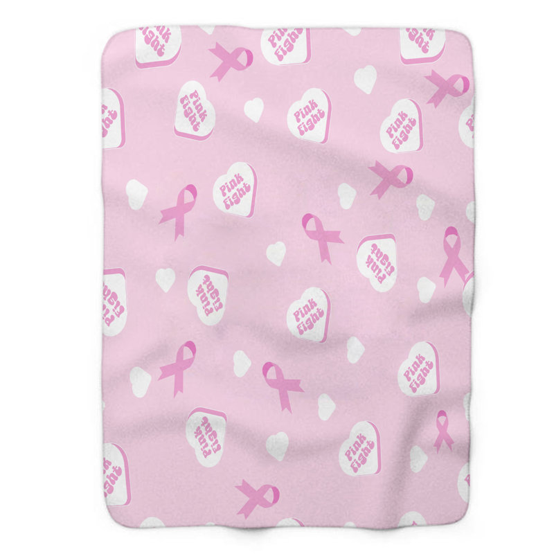 Ruban rose - couverture de qualité supérieure 1 pièce, L 50 po x L 60 po
