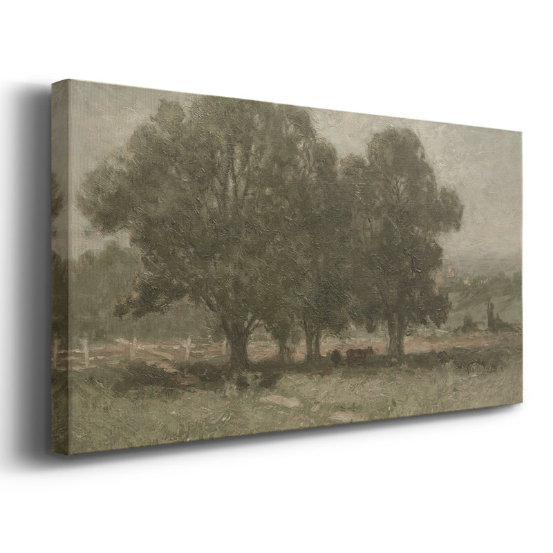 Série abstraite - CMXCV - Toile tendue avec châssis encadré - Prêt à être accroché, H 21 po x l 41 po