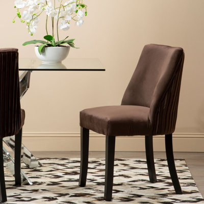 Francesco 50cm H Polyester Blend Upholstered Side Chair