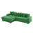 L-Shaped Reversible Sectional Sofa-1891628934