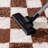 White and Brown Checkered Area Rug Ideal for Study/Bedside/Living Room-1019347574-1019347578