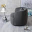 Fauteuil pivotant 33 po en velours Jaydin-955108771