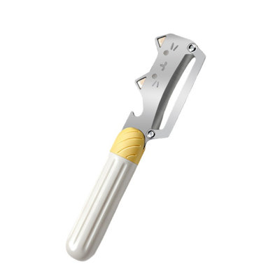 Bouteille d'eau en forme de mignon multi-fonctions de légumes en acier inoxydable avec ouvre-bouteille