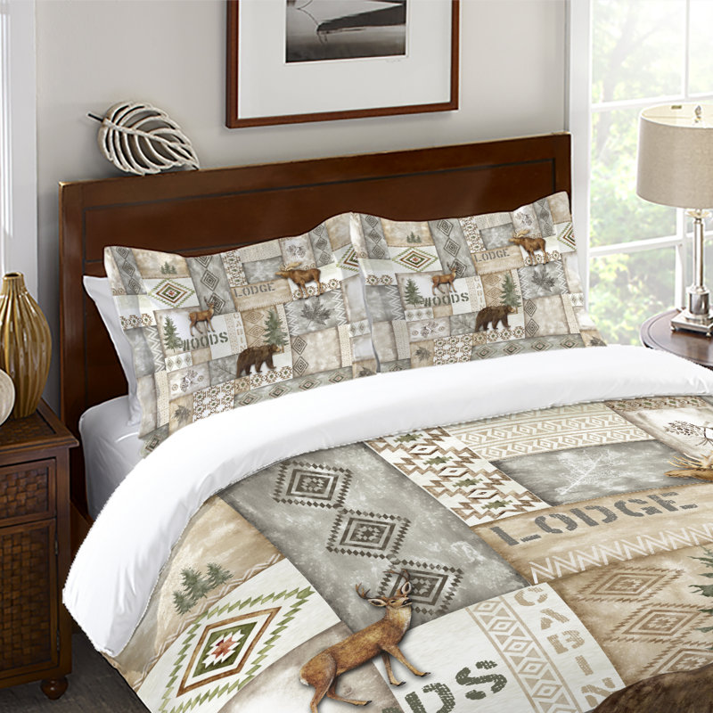 Trail Ridge Microfiber / Microsuede Pillow Sham, King, Beige