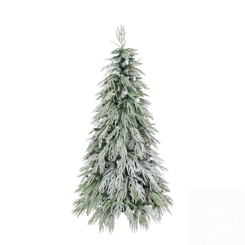 Artificial Hinged Christmas Tree With LED Lights