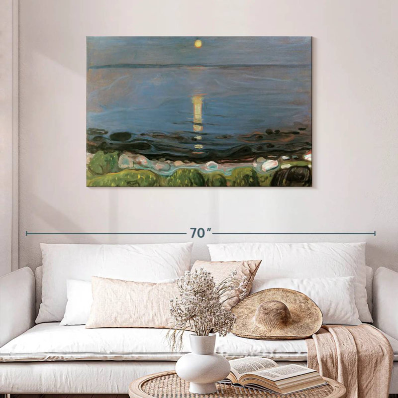 Avery Summer Night By The Beach, H 30 po x l 45 po
