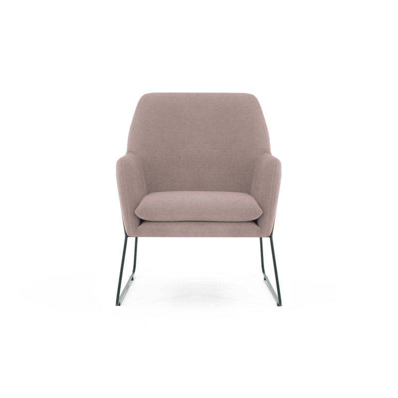 Fontaine Upholstered Armchair, Flamingo