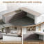 Luxurious Ergonomic L-Shaped Executive Desk With Integrated Storage, High-Quality Materials, Fixed LED Lighting-527337395