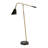 58.75'' Brass Swing Arm Floor Lamp