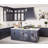 Deervalley 29.5" X 18" Smart Waterfall Kitchen Sink, Drop In Stainless Steel Digital Display Workstation Sink