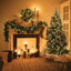 Arbre de Noël artificiel illuminé 6,5 pi, vert