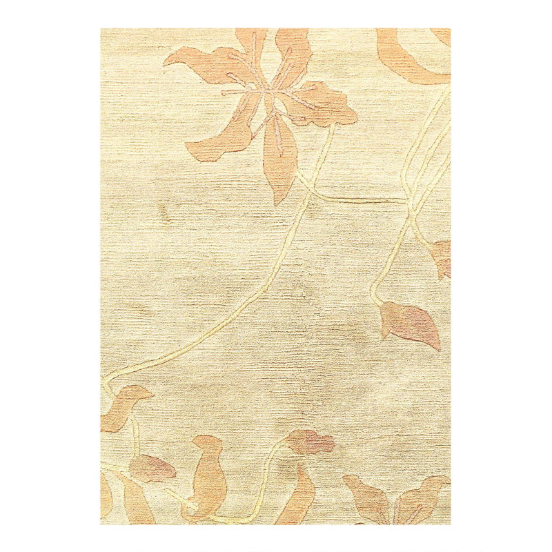 Jakiah Oriental Area Rug in Ivory