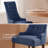 Parsons Upholstered Dining Chair Tufted  Soild Wood Side Chair-312710358