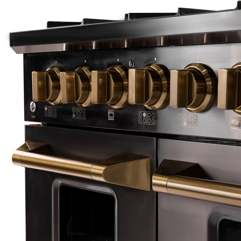Gemstone™ KED 483 Series 48" 4.2 Cubic Feet Freestanding Convection Range, Liquid Propane