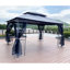 Tente de pavillon de jardin 13x10 avec double toit ventilé et moustiquaire-112831124-112831123