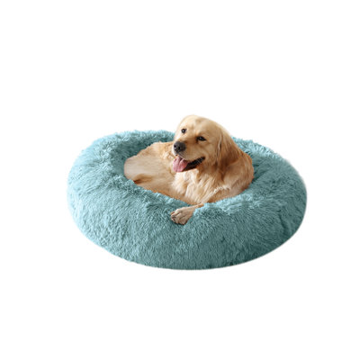 Artrice Shaggy Doughnut Pet Bed