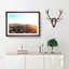 San Francisco California Skyline 1 Piece Single Picture Frame Painting on MDF-56705747-56705746