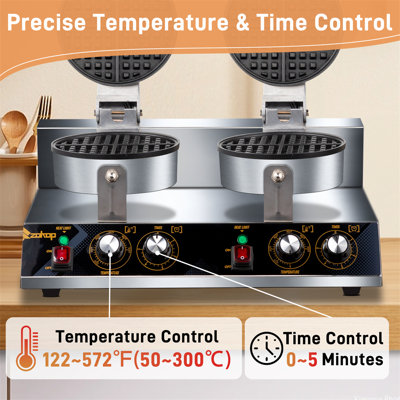 Gaufrier commercial 2400W