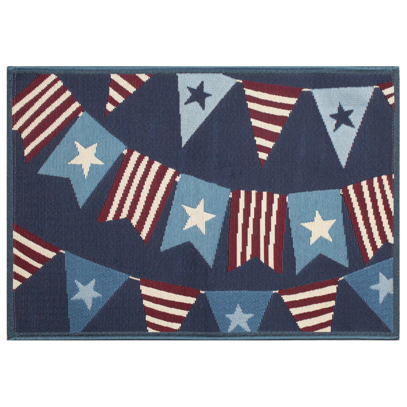 Tapis d'intérieur / extérieur Kutz, Rectangle 2 pi 4 po x 3 pi 11 po