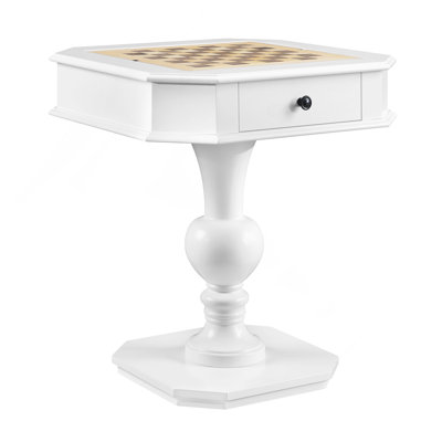 Table de jeu avec 2 tiroirs