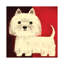 «West Highland White Terrier» par Terry Runyan - impression-52992246-52992257-52992250