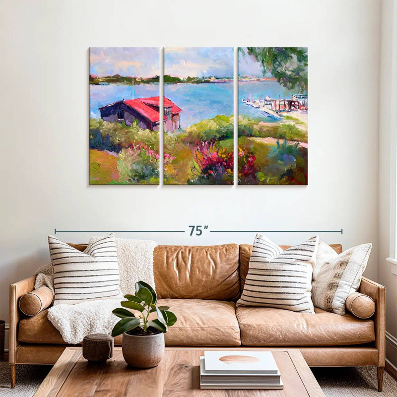 Lilie Reservoir, 36" H x 57" W
