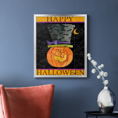 Happy Halloween Premium Framed Canvas - Ready to Hang