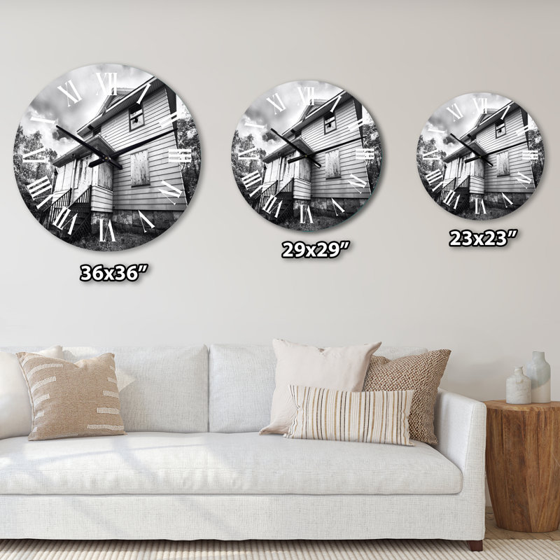 Horloge murale Broken Down, Moyen