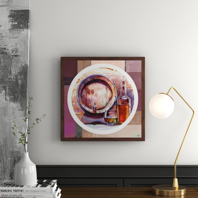 Eyre Tarney - Single Picture Frame Painting, 51cm H x 51cm W x 3.81cm D