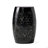 RUBY Side Table, Lace Cut Metal End Table For Outdoor & Indoor Use, Barrel Shape Accent Table With No Assembly Needed-898182894
