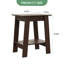 Table de bout Farmhouse avec tablette de rangement, table d'appoint étroite pour le salon-849460384