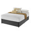 Silentnight upholstered premium Divan bed - base only-2062848810-2062848815-2062848805