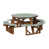 Seafoam Top/Antique Mahogany Base selected
