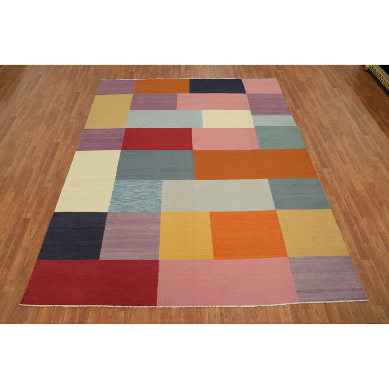 Tapis géométrique All-Over Kilim